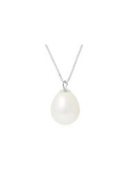 Pearl Addict Srebrny naszyjnik z zawieszką - dł. 42 cm rozmiar: onesize. Szare naszyjniki Pearl Addict, z perłą, srebrne. Za 187.96 zł.