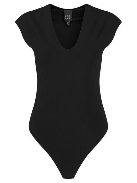 ACCESS FASHION Body 54-2150-377 Czarny Slim Fit. Czarne body ACCESS FASHION, m, bez wzorów, z syntetyku. Za 139.99 zł.