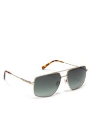 Gino Rossi Okulary przeciwsłoneczne MR22LQ006S Złoty. Żółte okulary przeciwsłoneczne Gino Rossi, bez wzorów, z tworzywa sztucznego. Za 129.99 zł.