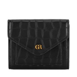 Portfel Gino Rossi. Czarne portfele Gino Rossi, bez wzorów. Za 79.99 zł.