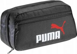 Kosmetyczka Puma Washbag Czarna Czarna. Czarne kufry i kosmetyczki Puma, bez wzorów, z materiału, bez dodatków. Za 131.99 zł.