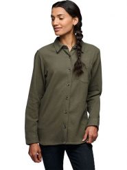 Black Diamond Koszula flanelowa "Projekt" w kolorze khaki rozmiar: M. Brązowe koszule Black Diamond, m, bez wzorów, z bawełny, bez kołnierzyka, bez ramiączek. Za 180.06 zł.