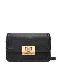 Valentino Torebka Floren VBS9A909LUC Czarny. Czarne listonoszki Valentino, bez wzorów, ze skóry, bez dodatków. Za 619.99 zł.