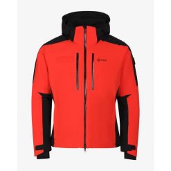 Kurtka narciarska unisex Kilpi DEXEN-U premium. Czerwone kurtki narciarskie Kilpi, xs, bez wzorów, z nylonu, bez kaptura, narciarskie. Za 1,785.35 zł.