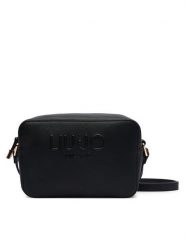 Liu Jo Torebka Halona AF5153 E0087 Czarny. Czarne listonoszki Liu Jo, bez wzorów, ze skóry, bez dodatków. Za 489.99 zł.