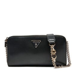 Torebka Guess. Czarne torebki klasyczne Guess, z aplikacjami, bez dodatków. Za 259.99 zł.
