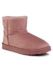 Jenny Fairy Śniegowce WSL19150-01 Różowy. Czerwone trapery i śniegowce Jenny Fairy, z materiału. Za 39.99 zł.