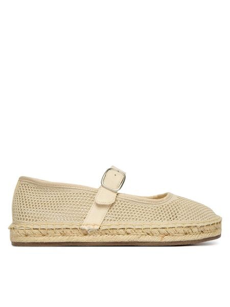 EMU Australia Espadryle Tess W13275 Écru. Białe espadryle EMU Australia, bez wzorów, z materiału, bez obcasa, bez zapięcia. Za 271.99 zł.