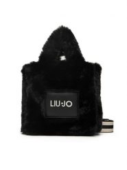 Liu Jo Torebka XS Tote TF5271 E0374 Czarny. Czarne torebki klasyczne Liu Jo, bez wzorów, z materiału, bez dodatków. Za 449.99 zł.