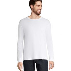 Koszulka Z Długim Rękawem Unisex Pioneer Dla Dorosłych. Białe bluzki SOL'S, s, bez wzorów, sportowe, bez kołnierzyka, bez ramiączek. Za 66.99 zł.