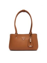 Guess Torebka Meridian II HWBG69 74090 Brązowy. Brązowe torebki klasyczne Guess, z aplikacjami, ze skóry, bez dodatków. Za 639.99 zł.