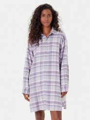 LAUREN RALPH LAUREN Koszula nocna ILN32448 Fioletowy Relaxed Fit. Fioletowe koszule nocne Lauren Ralph Lauren, xs, bez wzorów, z wiskozy, bez ramiączek. Za 459.99 zł.