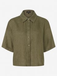 More & More Bluzka w kolorze khaki rozmiar: 38. Brązowe bluzki More & More, bez wzorów, bez kołnierzyka, bez ramiączek. Za 153.71 zł.
