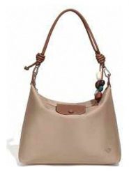 SUVRAI Torebka w kolorze beżowym - 32 x 24 x 11 cm rozmiar: onesize. Brązowe torby na ramię SUVRAI, bez wzorów, z materiału, na ramię, bez dodatków. Za 130.99 zł.