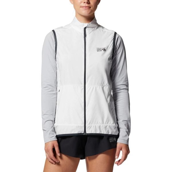 Kamizelka damska Mountain Hardwear Kor Airshell. Białe kurtki sportowe Mountain Hardwear, na zimę, s, bez wzorów, bez kaptura. Za 539.00 zł.