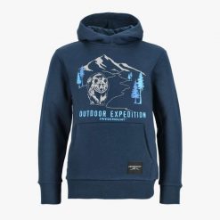 Bluza z kapturem Junior Swedemount Forest Hood Junior. Czarne bluzy SWEDEMOUNT, bez wzorów, z bawełny, z kapturem. Za 169.99 zł.