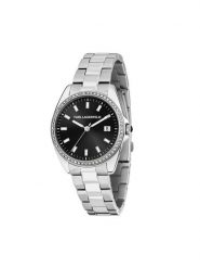 KARL LAGERFELD Zegarek R0553101511 Srebrny. Szare, analogowe zegarki KARL LAGERFELD, srebrne. Za 699.99 zł.