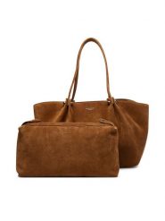Weekend Max Mara Torebka Kapesi 2625516165 Brązowy jasny. Brązowe torebki klasyczne Weekend Max Mara, bez wzorów, ze skóry, bez dodatków. Za 2,729.00 zł.