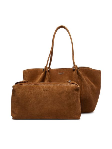 Weekend Max Mara Torebka Kapesi 2625516165 Brązowy jasny. Brązowe torebki klasyczne Weekend Max Mara, bez wzorów, ze skóry, bez dodatków. Za 2,729.00 zł.