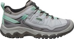 Damskie buty trekkingowe Keen Targhee IV WP. Szare trekkingi Keen, z materiału, trekkingowe. Za 797.55 zł.