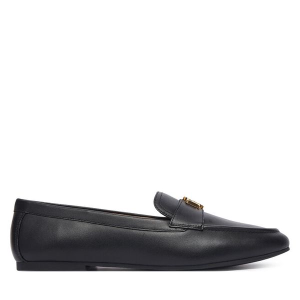 Lordsy LAUREN RALPH LAUREN. Czarne lordsy Lauren Ralph Lauren, bez wzorów, bez obcasa, bez zapięcia. Za 620.99 zł.