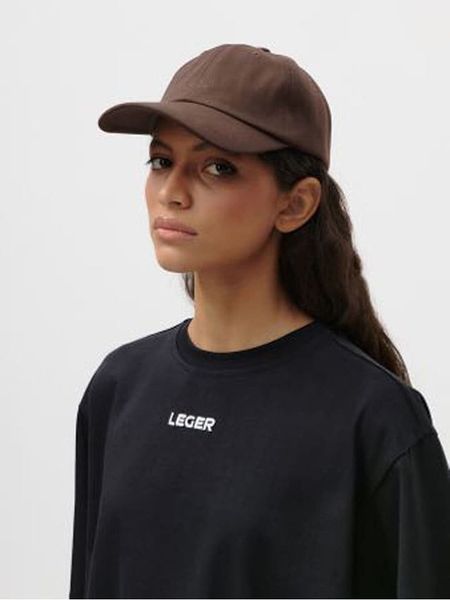 LeGer Czapka "Janett" w kolorze ciemnobrązowym rozmiar: onesize. Brązowe czapki LeGer, bez wzorów, z bawełny. Za 42.95 zł.