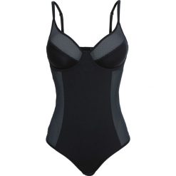 Body ze stringami bonprix czarny. Body marki bonprix. Za 32.99 zł.