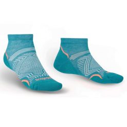 Skarpety trekkingowe damskie Bridgedale Hike Coolmax UltraLight Denim. Zielone skarpety Bridgedale, bez wzorów, z denimu. Za 74.99 zł.