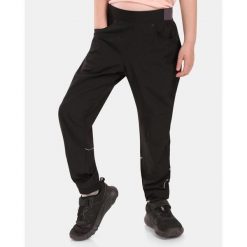 Pantaloni outdoor per bambini Kilpi KARIDO-J. Czarne spodnie sportowe Kilpi, na lato, bez wzorów, outdoorowe. Za 215.49 zł.