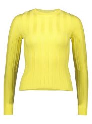ESPRIT Sweter w kolorze żółtym rozmiar: XS. Żółte swetry Esprit, xs, bez wzorów, bez ramiączek. Za 48.39 zł.