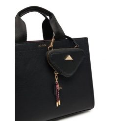 Torebka Aldo. Czarne torebki klasyczne Aldo, bez wzorów, bez dodatków. Za 399.99 zł.
