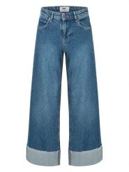 MAC Dżinsy "Nevada" - Comfort fit - w kolorze niebieskim rozmiar: 44. Niebieskie jeansy MAC, z aplikacjami, z podwyższonym stanem. Za 295.99 zł.