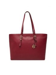 MICHAEL Michael Kors Torebka Quinn 30T5GQNT9L Bordowy. Czerwone shopper MICHAEL Michael Kors, bez wzorów, ze skóry, bez dodatków. Za 1,109.00 zł.
