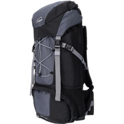 Czarno-szary plecak turystyczny Loap Palau 65. Czarne plecaki Erima, bez wzorów. Za 381.99 zł.