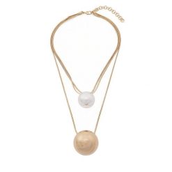 Naszyjnik Weekend Max Mara. Żółte naszyjniki Weekend Max Mara, złote. Za 389.99 zł.