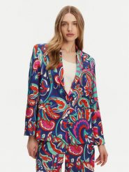 LOLA CASADEMUNT Marynarka MS2502017 Kolorowy Regular Fit. Marynarki i żakiety LOLA CASADEMUNT, s, bez wzorów, z wiskozy. Za 509.99 zł.