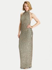 Swing Sukienka wieczorowa 5AK13400 Zielony Regular Fit. Zielone sukienki Swing, bez wzorów, z syntetyku, wizytowe, bez kołnierzyka, bez ramiączek. Za 1,249.00 zł.