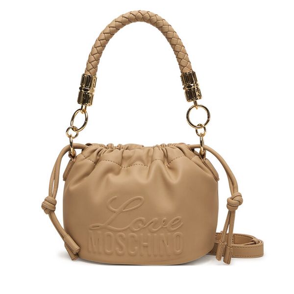 Torebka LOVE MOSCHINO. Brązowe torebki klasyczne Love Moschino, bez wzorów, bez dodatków. Za 591.99 zł.