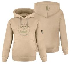 Bluza jeździecka damska JD ATTACK Suzie. Brązowe bluzy JD ATTACK, l, bez wzorów, z bawełny, bez kaptura. Za 229.00 zł.