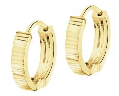 Złote kolczyki - koła. Żółte kolczyki Apart, złote. Za 1,419.00 zł.