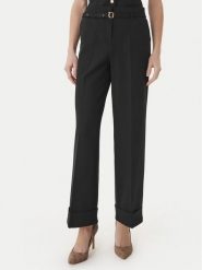 Guess Spodnie materiałowe W6GB17 W1894 Czarny Regular Fit. Czarne spodnie materiałowe Guess, xl, z aplikacjami, z materiału. Za 669.99 zł.