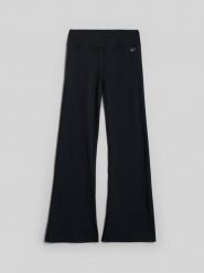 4F Legginsy trekkingowe szybkoschnące damskie - czarne L. Czarne legginsy 4f, l, bez wzorów, z podwyższonym stanem. Za 169.99 zł.