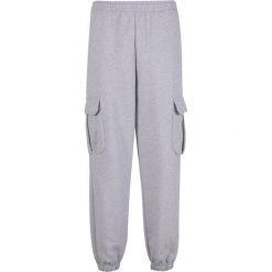 Spodnie Do Biegania Cargo Dla Dorosłych Unisex 90s. Szare spodnie sportowe BUILD YOUR BRAND, s, bez wzorów, do biegania. Za 291.99 zł.