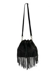 Florence Bags Skórzana torebka "PD" w kolorze czarnym - 27 x 30 x 6 cm rozmiar: onesize. Czarne torby na ramię Florence Bags, bez wzorów, z materiału, na ramię, bez dodatków. Za 217.99 zł.