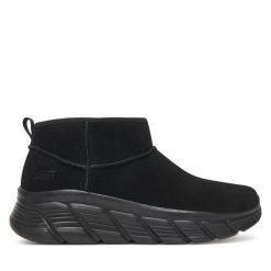 Śniegowce Skechers. Czarne trapery i śniegowce Skechers. Za 339.99 zł.
