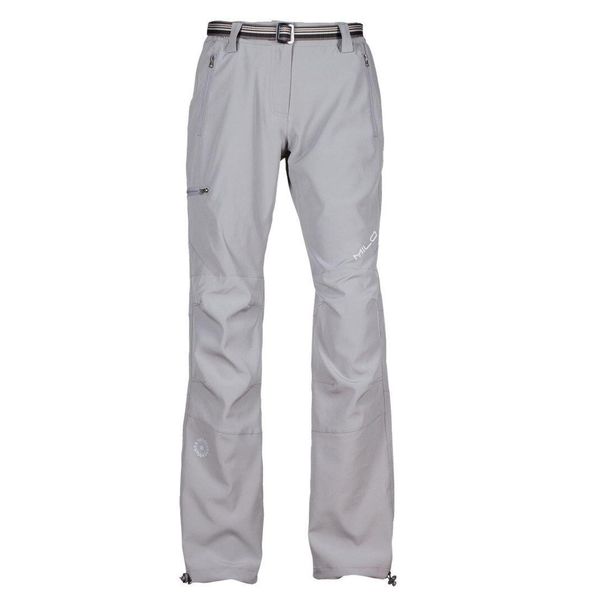 Spodnie trekkingowe Extendo LT damskie Milo Jully Lady. Szare spodnie dresowe Milo, xs, bez wzorów, z materiału. Za 228.31 zł.