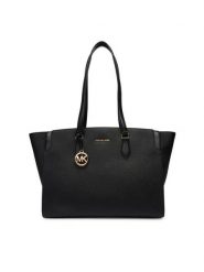 MICHAEL Michael Kors Torebka 30R6GQ6T7L Czarny. Czarne shopper MICHAEL Michael Kors, bez wzorów, ze skóry, bez dodatków. Za 1,299.00 zł.