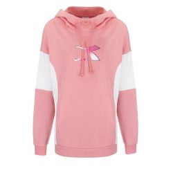 Bluza damska DIADORA L.HOODIE LUSH. Czerwone bluzy Diadora, l, bez wzorów, bez kaptura. Za 89.99 zł.