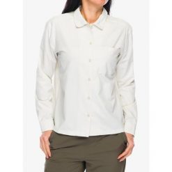 Koszula przeciw komarom damska Royal Robbins Expedition III L/S. Brązowe koszule ROYAL ROBBINS, l, bez wzorów, casualowe, bez kołnierzyka, bez ramiączek. Za 345.99 zł.