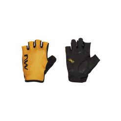 Rękawice rowerowe damskie NORTHWAVE Active Woman żółty. Brązowe rękawiczki Northwave, bez wzorów, sportowe. Za 65.00 zł.